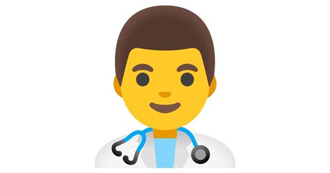 👨‍⚕️ Man Health Worker Emoji Doctor Emoji