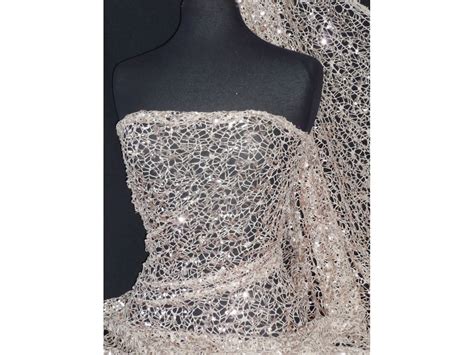 We did not find results for: Crochet Knit Spider Web Sequin Lace Fabric- Rose Gold ...