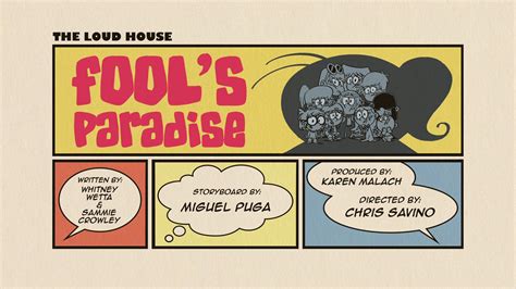 Fools Paradise Wiki Ng The Loud House Fandom Powered