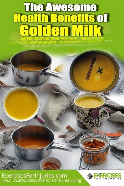 Golden milk uses plant powered superfoods to help fight inflammation. The Awesome Health Benefits of Golden Milk | Golden milk ...