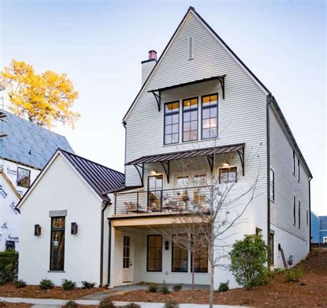 The Top 40 Best Modern Farmhouse Exterior Ideas Exterior Home Design