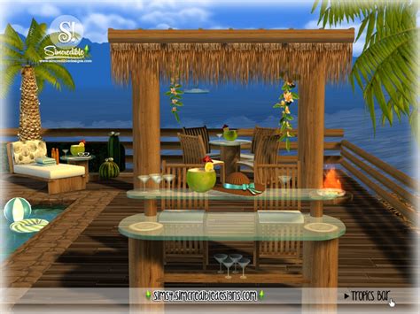 Simcredibles Tropics Bar