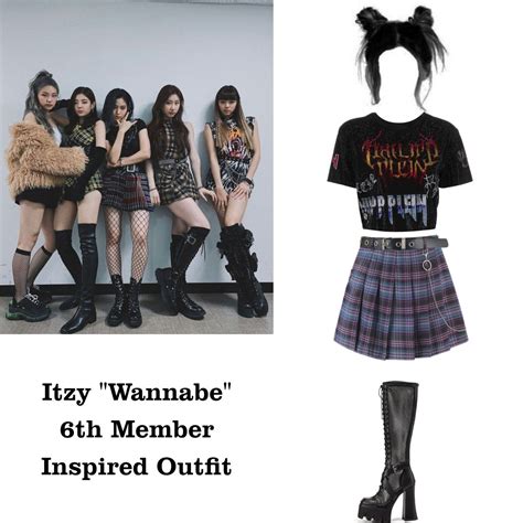 Itzy Wannabe 6th Member Inspired Outfit In 2022 Korean Fashion Kpop Kpop Fashion Outfits