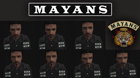 Mayans Mc Pack Mp Male Mc Vest Sp Fivem Gta5