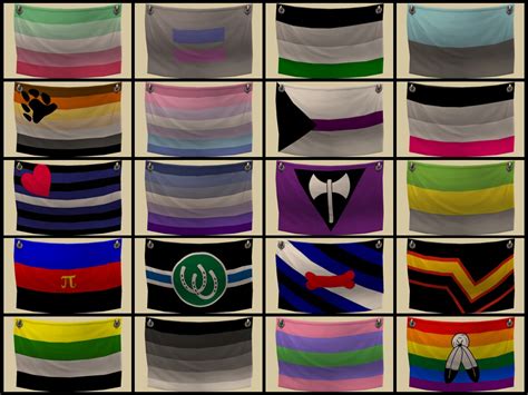 More Pride Flags Sims 4 Cc Images And Photos Finder