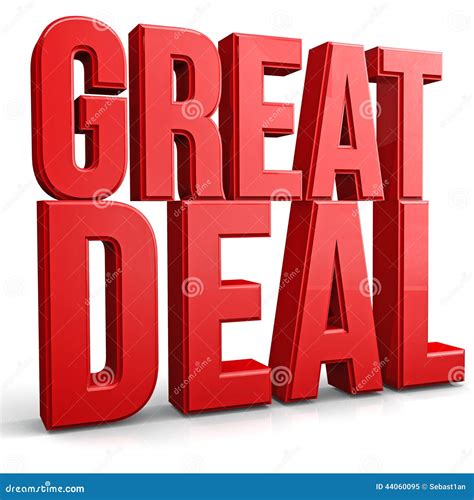 Great Deal Stock Illustration - Image: 44060095