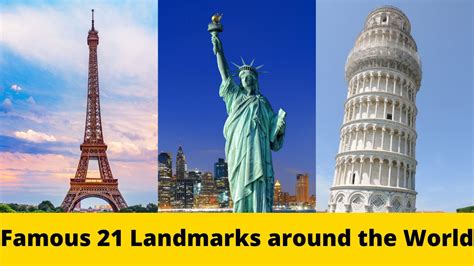 Famous Landmarks Around The World Youtube
