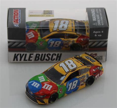 1/64 grand prix small soldiers 50th anniversary nascar logo. Kyle Busch 2020 M&M's 1:64 Nascar Diecast