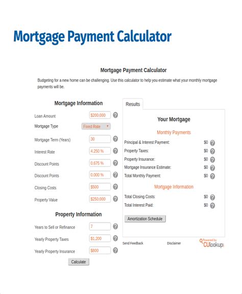 Existing Mortgage Payoff Calculator Ecosia Images