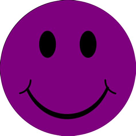 Dark Purple Happy Clip Art At Vector Clip Art Online