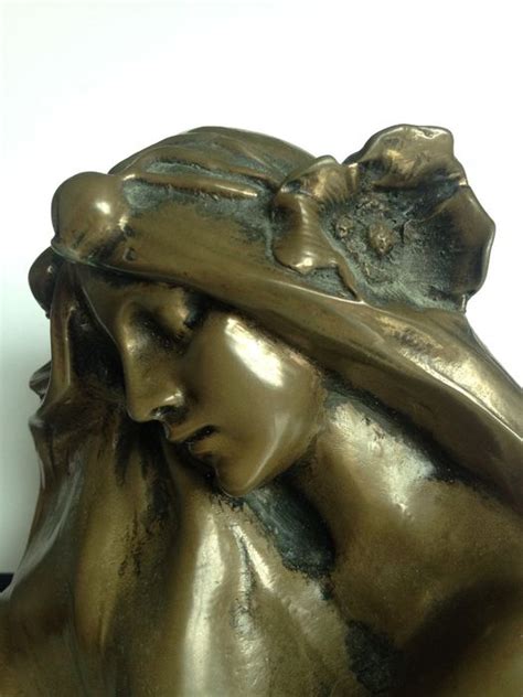 H Müller Bronze Art Nouveau Sculpture Catawiki