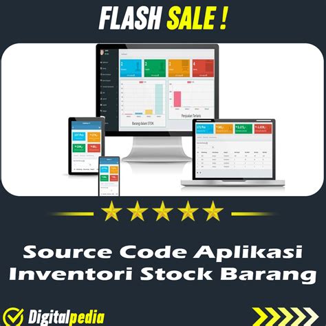 Jual Bundle Source Code Aplikasi Inventori Stock Barang Stock Kasir