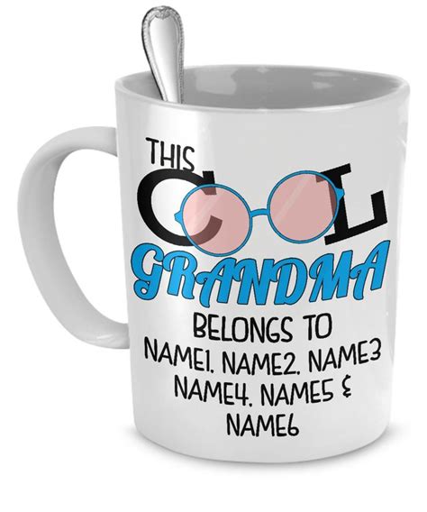 Cool Grandma Mug Fdgsdfgf Grandma Mug Mugs Glassware