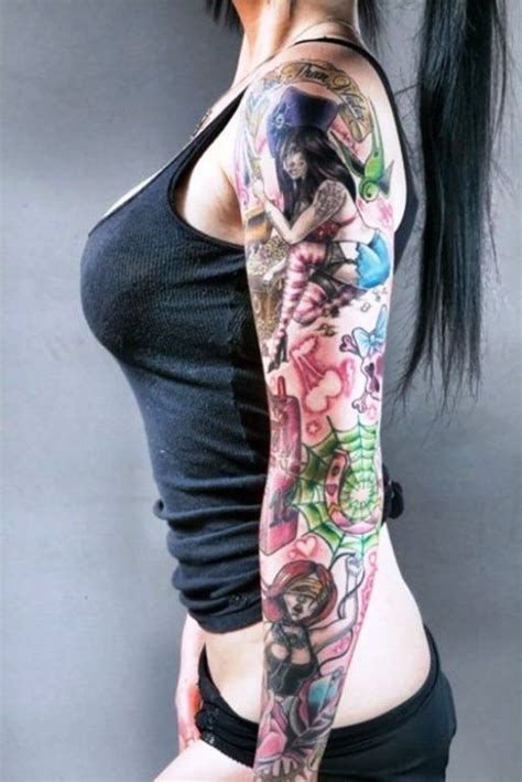 Pretty Arm Sleeve Tattoos For Women Sleeve Tattoos For Women Women
