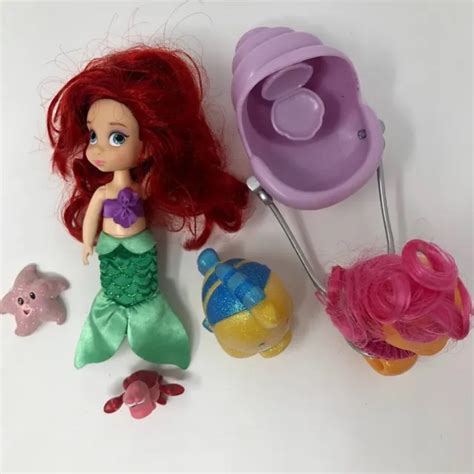 Disney Animators Collection Mini Doll Play Set Ariel Flounder