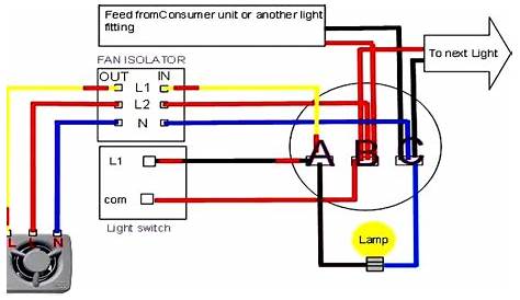 wiring diagram for 3 speed ceiling fan