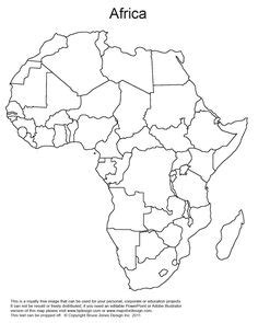Labeled map of africa a labeled map of africa, with the 55 countries labeled. printable african map with countries labled | Free Printable Maps: Printable Africa Map | South ...