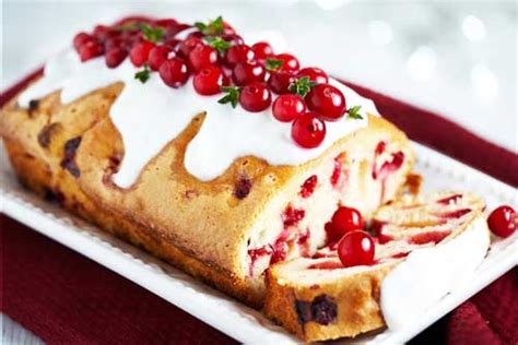 (strawberries and whipped cream can really dress it up.) Christmas Cranberry Pound Cake