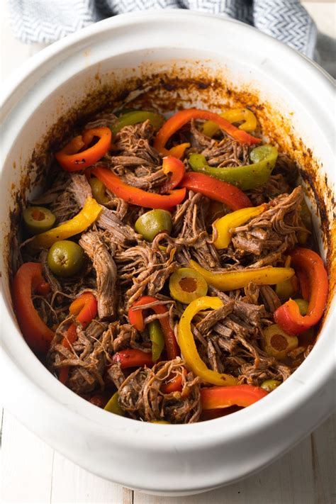 Slow Cooker Ropa Vieja Recipe Cubas National Dish Is Fabulous On