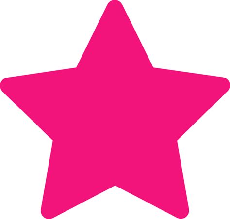 Download Pink Star Clip Art At Clker Pink Star Clipart Png Image With