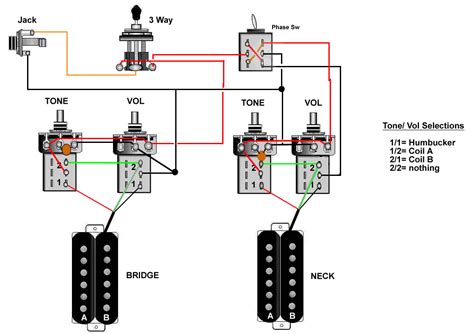 Here we have the humbucking, then coil split tone for the old, then new wiring, for the bridge, then neck pickup. Split Coil Humbucker Wiring Diagram | Wiring Diagram