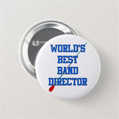 world s best band director button zazzle