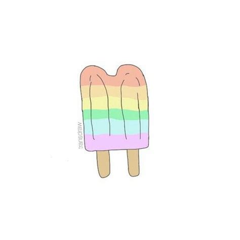 Rainbow Popsicle Transparent And Overlays Png Pinterest Doodles And