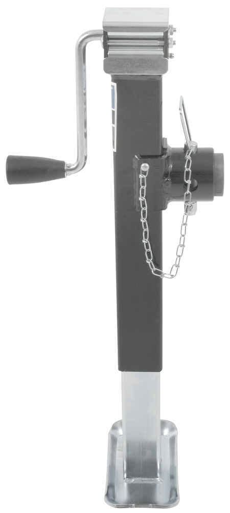 Recommended for tent trailers and lightweight trailers with up to 16 of clearance frame to ground. Pro Series Square Swivel Jack w/ Round Pipe Mount ...