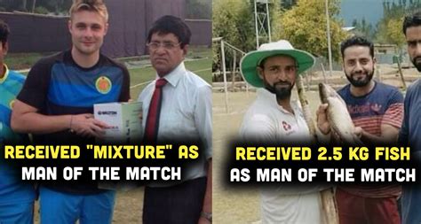 7 Weirdest Awards Given To Man Of The Match And Winning Teams In Cricket