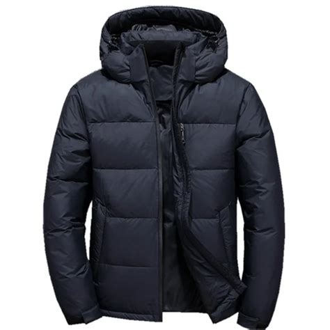 hot sell high quality white duck down jackets mens warm winter coat thick mens down jackets