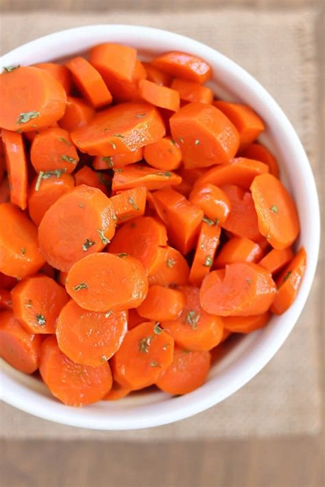Count to 10, take a walk, eat a we're all familiar with some of the tricks for staving off cravi. Easy Glazed Carrots - Yummy Healthy Easy