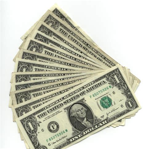 One Dollar Bills Stock Image Image Of Save Earn Profit 2567115