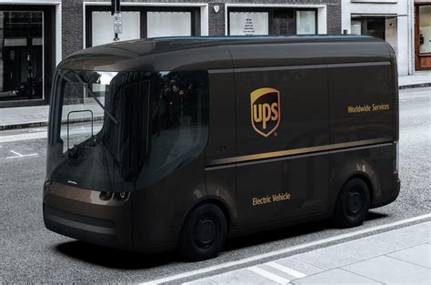 Ups Orders 10000 Electric Vans From British Start Up Arrival Autocar