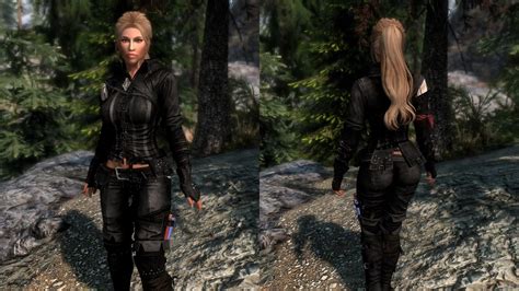 Triss Armor Retextured Se Cbbe Bbb Bodyslide Unp Physics Skyrim