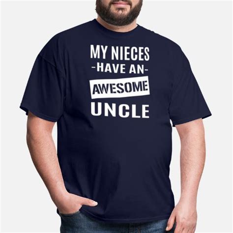 Uncle Of Nieces Mens T Shirt Spreadshirt