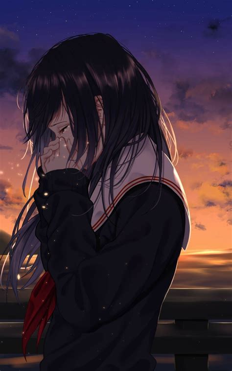 Chorando Fotos De Anime Para Perfil Feminino Triste Fotos Sad Para Perfil
