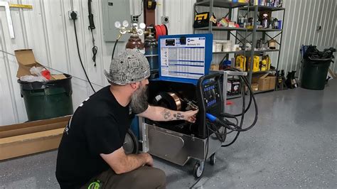FIRST TIME TIG WELDING Basics And Setup With A Miller Multimatic 255