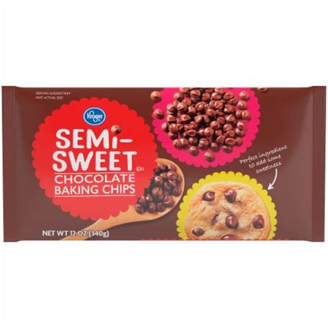 Kroger® Semi Sweet Chocolate Baking Chips 12 Oz Pick ‘n Save