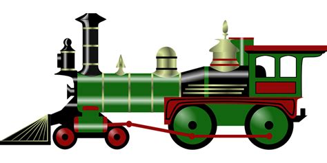 Goods Train Clipart Cartoon