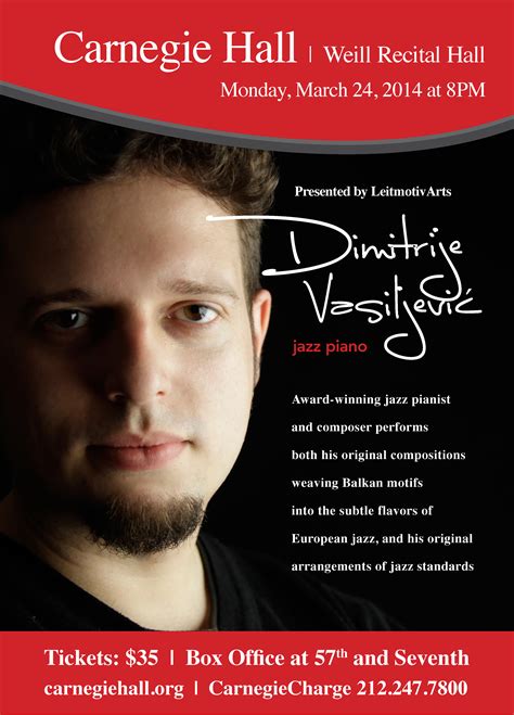 Dimitrije Vasiljevic to light up Carnegie Hall in celebration of modern ...