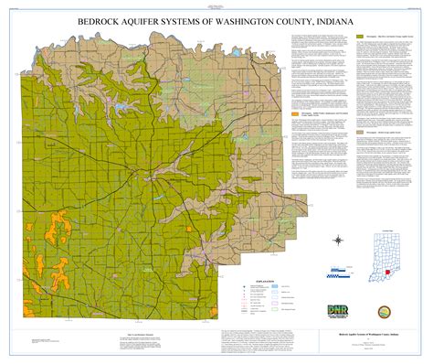 Dnr Water Aquifer Systems Maps 11 A And 11 B Washington County