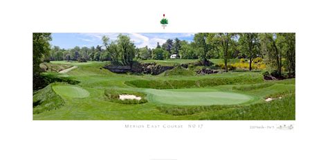 Merion East Course No 17 Stonehouse Golf