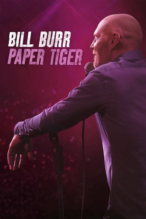 Bill Burr Paper Tiger 2019 The Poster Database Tpdb