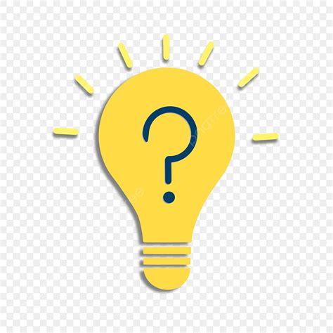 light bulb question mark