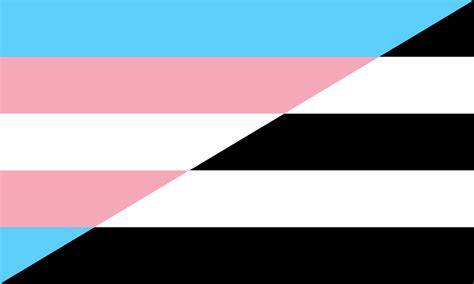 Straight Trans Flag Rqueervexillology