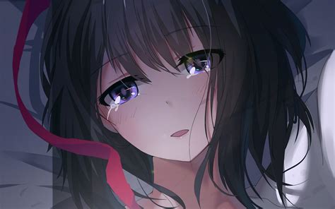 Free Computer Wallpaper For Kuzu No Honkai Anime Girl Crying Anime