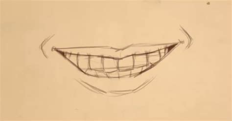 With this method, you'll be drawing perfect lips every time! A Smiling Mouth #2 | Pencil Kings