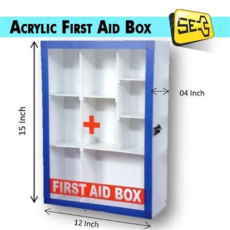 Acrylic First Aid Box At Best Price In Navi Mumbai By Shalvi