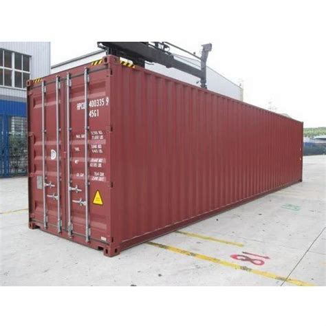 Mild Steel Intermodal Shipping Container Capacity 30 40 Ton At Rs