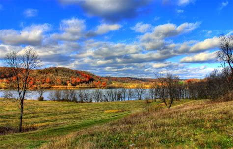 Sky And Landscape In Southern Wisconsin Image Free Stock
